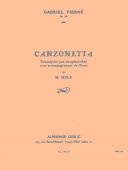 Canzonetta Op.19: Alto Saxophone & Piano (Leduc) additional images 1 1