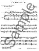 Canzonetta Op.19: Alto Saxophone & Piano (Leduc) additional images 1 3