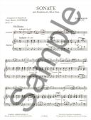 Sonata: C Minor  Alto Saxophone & Piano (Leduc) additional images 1 3