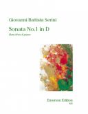 Sonata No1: D for  Flute  (Emerson) additional images 1 1