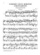Scherzo,Gigue,Romanze and Fufhette: Op32: Piano  (Henle Ed) additional images 1 2