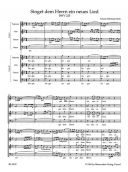 Singet Dem Herrn: Bwv 225: German Language Vocal Score (Barenreiter) additional images 1 2