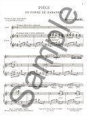 Piece En Forme De Habanera: Clarinet & Piano (Leduc) additional images 1 3