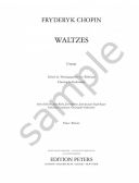Waltzes The Complete: Piano: (New Critical Edition) Urtext (Peters) additional images 1 2
