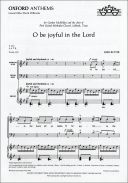 O Be Joyful In The Lord: Satb: Vocal (OUP) additional images 1 1