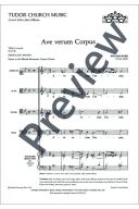 Ave Verum Corpus:  Vocal Satb Unaccompanied (OUP) additional images 1 2