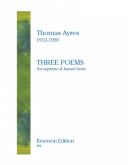 Ayres: 3 Poems: Soprano Voice and Basset Horn additional images 1 1