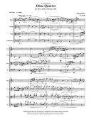 Oboe Quartet: Score and Parts (oboe, Violin, Viola and Cello) additional images 1 2