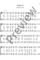 The Psalms Of David: 24 Psalms For The Church Year: Satb additional images 1 2