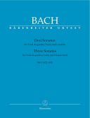 3 Sonatas: Bwv1027: 1029: Viola De Gamba and Harpsichord (Barenreiter) additional images 1 1