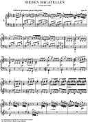Seven Bagatelles: Op.33: Piano (Henle) additional images 1 2