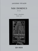 Nisi Dominus: Rv608: Vocal Score (Ricordi) additional images 1 1