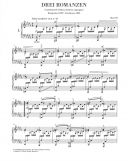 Three Romances: Op 28: Piano  (Henle Ed) additional images 1 2