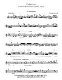 Cadenzas To Mozart's Oboe Concerto K314: Oboe (Emerson) additional images 1 2