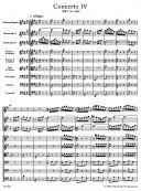Brandenburg Concerto No4: Orchestra Score additional images 1 2