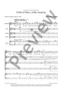 Child Of Mary Softly Sleeping: Vocal: Satb (OUP) additional images 1 2
