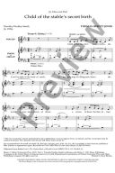 Child Of The Stables Secret Birth: Vocal Score (OUP) additional images 1 2