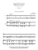 Eight Pieces Op.83 Vol 2: Clarinet Viola And Piano additional images 1 2