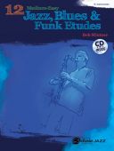 12 Medium Easy Jazz Blues & Funk Etudes: Eb Instruments additional images 1 1