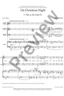 On Christmas Night: Vocal: SATB And Organ (OUP) additional images 1 2
