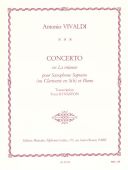Concerto A Minor RV461: Soprano Sax And Piano (Leduc) additional images 1 1
