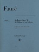Sicilienne Op.78: Cello & Piano (Henle) additional images 1 1