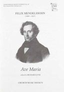 Mendelssohn: Ave Maria: Vocal: SSAAATTBB And Organ (OUP) additional images 1 1