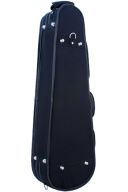 Young VC135 Shaped Deluxe 4/4 Black Violin Case additional images 1 2