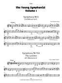 The Young Symphonist Vol.1: Violin And Piano (Clifton) additional images 1 3