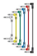 Lead: Cable: Chord Patch Lead: 0.5M: Set Of 6 Coloured additional images 1 1