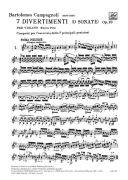 7 Divertimenti O Sonate Op.18: Violin & Piano (Ricordi) additional images 1 2