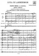 Lucia Di Lammermoor: Opera Full Score additional images 1 3