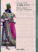 Nabucco (Nabucodonosor): Opera Vocal Score (Ricordi) additional images 1 1