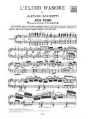 L Elisir D Amore  Opera Vocal Score (Ricordi) additional images 1 2