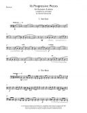 16 Progressive Pieces: Bassoon And Piano: Grades 1-5 Denwood  (Emerson) additional images 1 2