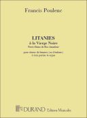 Litanies À La Vierge Noire: Vocal Female Voices SSA (Durand) additional images 1 1