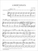 A Short Sonata: Euphonium (Treble And Bass Clef) & Piano additional images 1 2