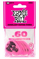 Ernie Ball Everlast Guitar Picks - Pink .60mm (12 Pack) additional images 1 2