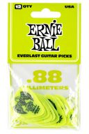 Ernie Ball Everlast Guitar Picks - Green .88mm (12 Pack) additional images 1 2