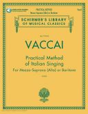 Practical Method Of Italian Singing Mezzo Soprano (Alto) Or Bari) Book & Audio (Schirmer) additional images 1 1