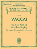 Practical Method Of Italian Singing Mezzo Soprano (Alto) Or Bari) Book & Audio (Schirmer) additional images 2 1