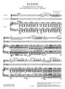 Elegie: Op.23: Violin Cello And Piano (Barenreiter) additional images 1 2