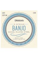 D'Addario EJ60 5 String Banjo Loop End Set Light 9-20 additional images 1 1