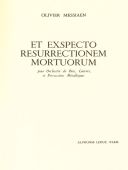 Et Exspecto Resurrectionem Mortuorum: Score additional images 1 1