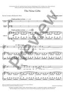 The Nine Gifts: Vocal: Satb additional images 1 2