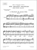 6 Chants Polonais De Chopinpiano: Piano (Durand) additional images 1 3