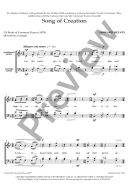 Song Of Creation Let The Earth Glorify The Lord  Vocal SATB Unnacompanied additional images 1 2
