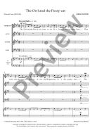 The Owl And The Pussy-Cat Vocal: SATB & Piano (OUP) additional images 1 2