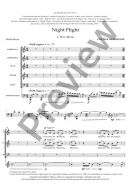Night Flight: Vocal  Score SATB (OUP) additional images 1 2