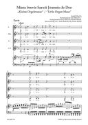Missa Brevis : Little Organ Mass: St Joannis De Deo: Vocal Score Female Choir (Barenreiter) additional images 1 2